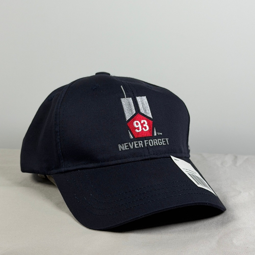 5.11 Tactical 9/11 Memorial Hat Never Forget Flight 93 Fire Navy Blue NWT